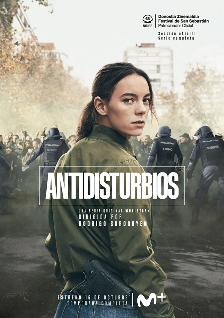 Fragmento del cartel de Antidisturbios