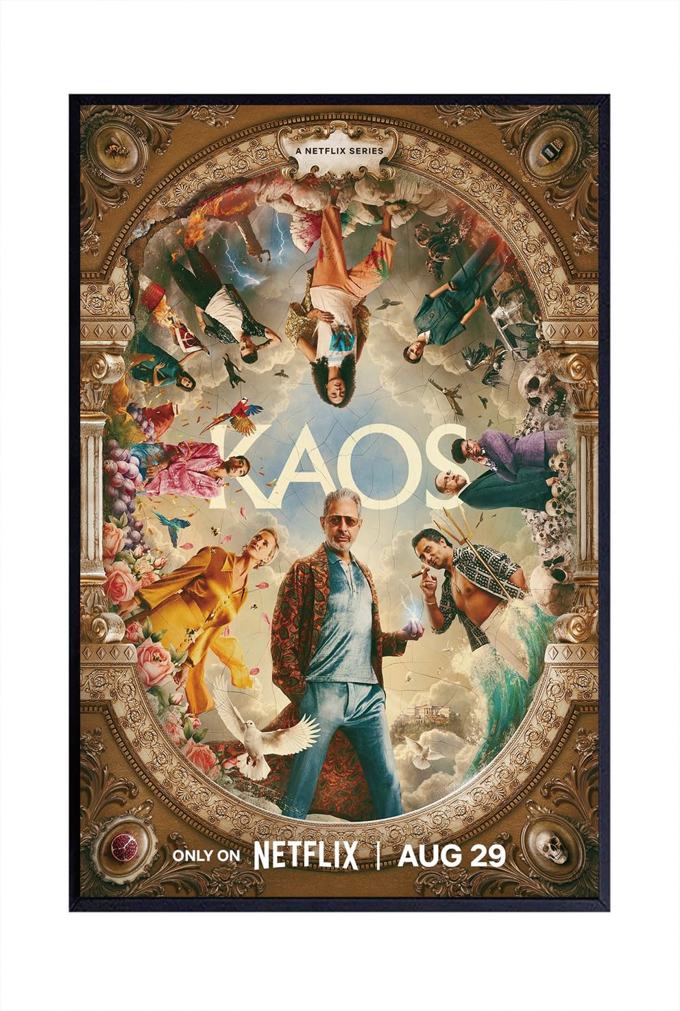 Fragmento del cartel de Kaos